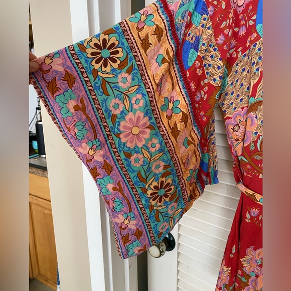 🦄🦄🦄 Spell and the Gypsy Red Ruby Lotus Playsuit Romper XS - Picture 7 of 9